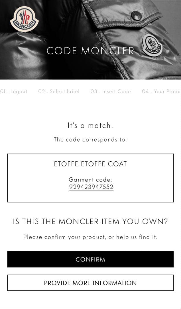 【鑑定済美品】MONCLER ETOFFE ダウンコート イタリア製 ネイビー1