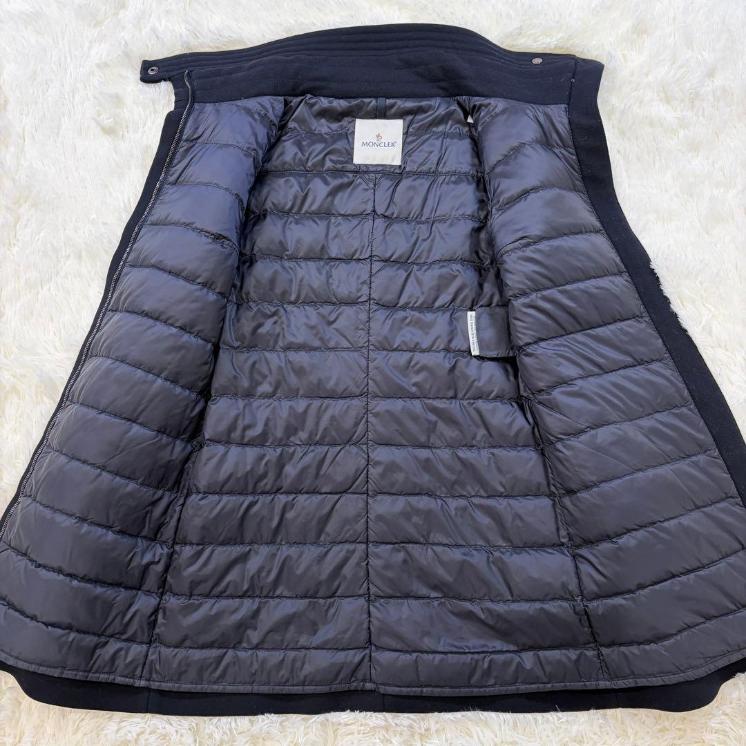 【鑑定済美品】MONCLER ETOFFE ダウンコート イタリア製 ネイビー1