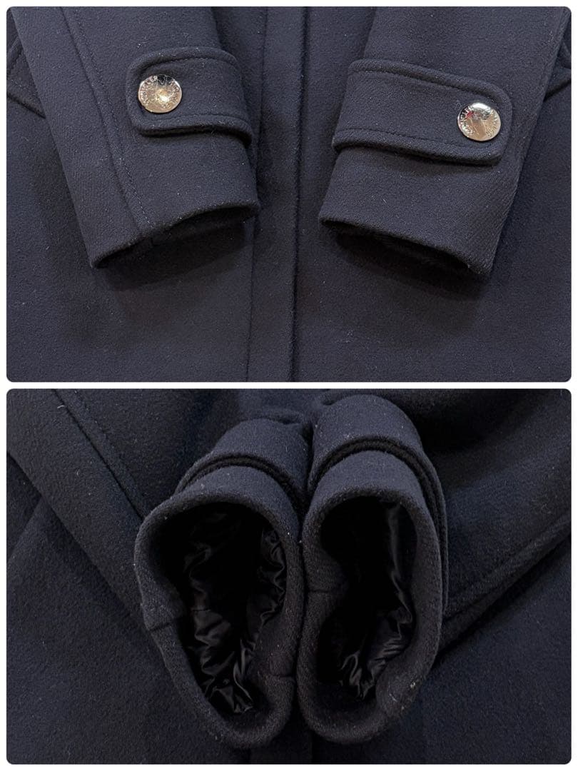 【鑑定済美品】MONCLER ETOFFE ダウンコート イタリア製 ネイビー1