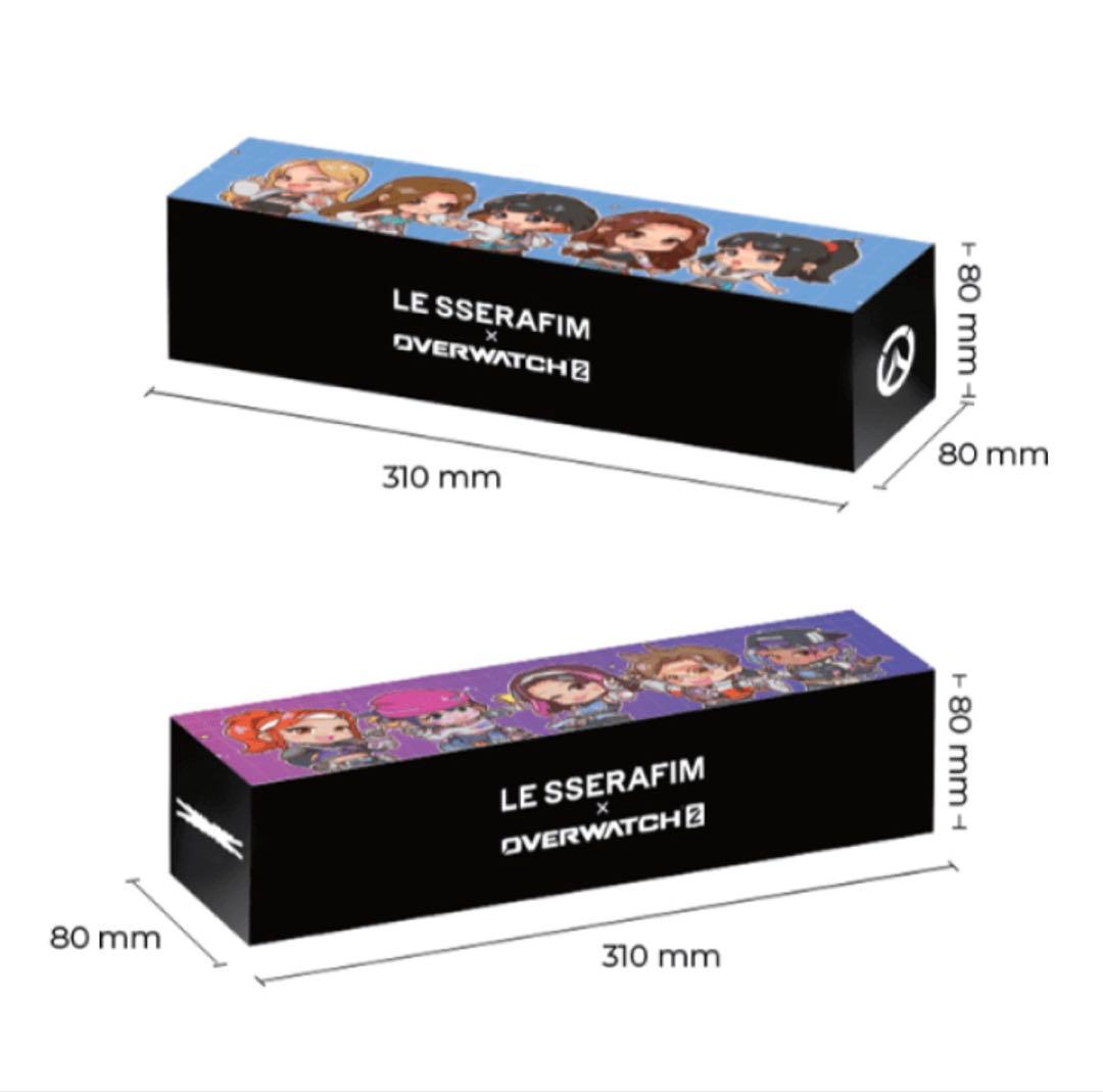 LE SSERAFIM x OVER WATCH コラボマウスパッド