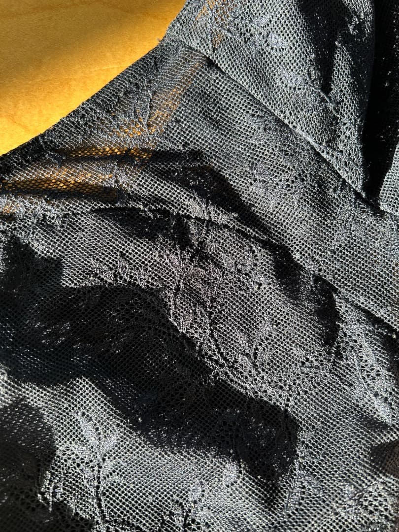 Chacott 6部袖レオタード ネイビーM