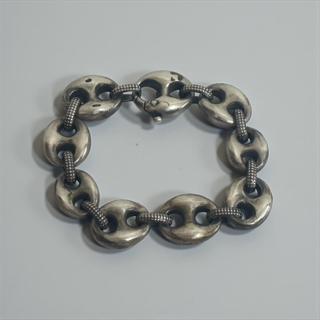 【Ugo Cacciatori 】ウーゴカッチャトーリシルバーブレスレッド