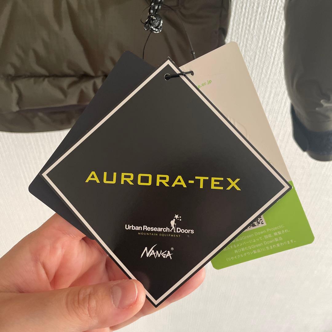 URBAN RESEARCH DOORS× ナンガ オーロラダウンジャケット