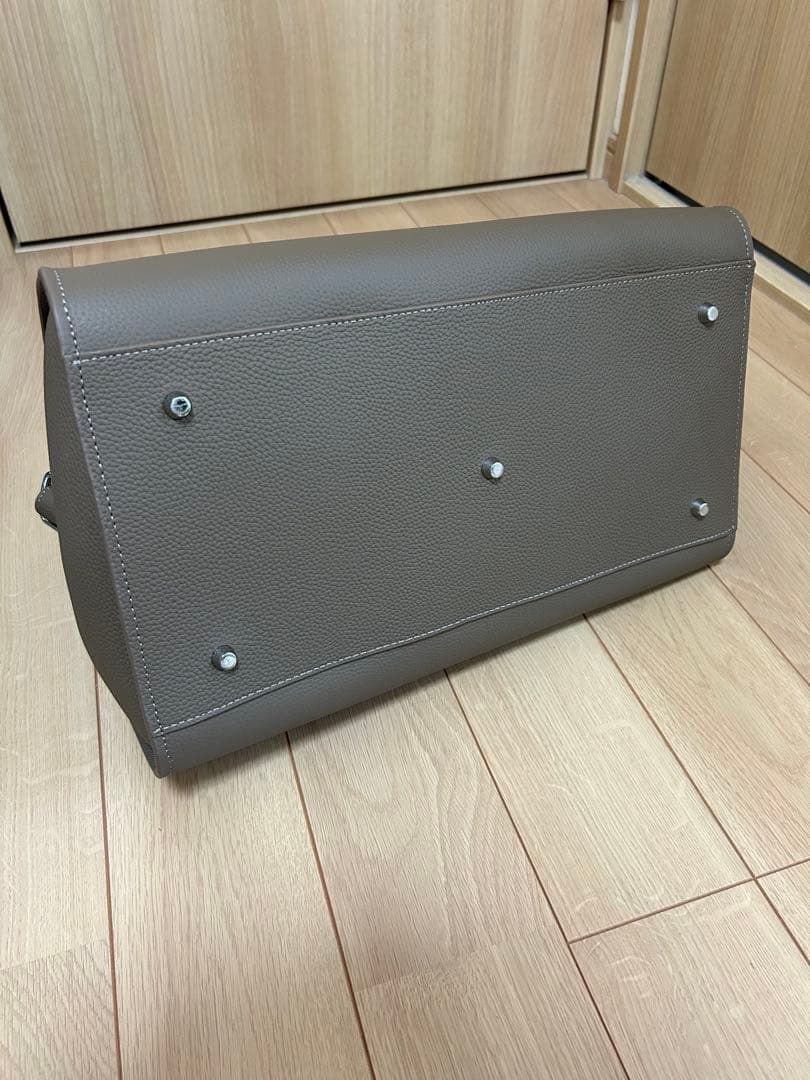 【極美品】JISTORYサイドベルト ボストンバッグ トープブラウン