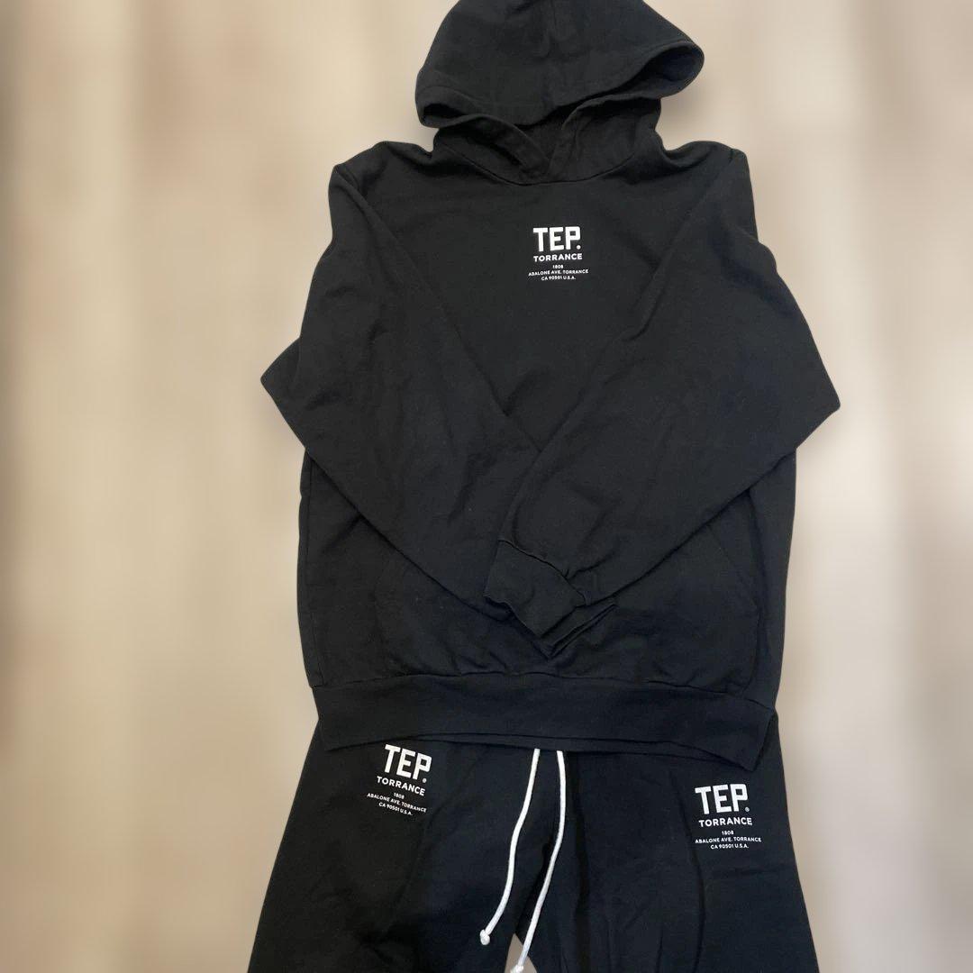 ENNOY × plllllleeeasse セットアップ ブラック XL