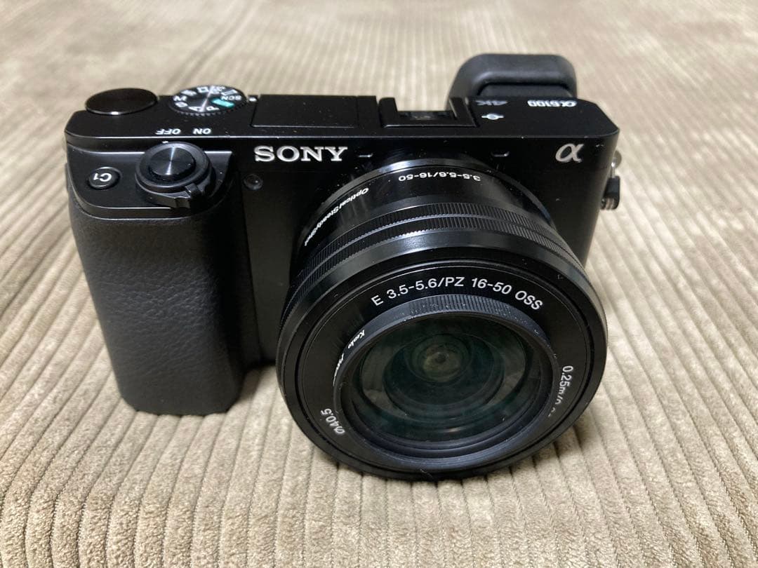 SONY α6100 ブラック ダブルズームレンズキット
