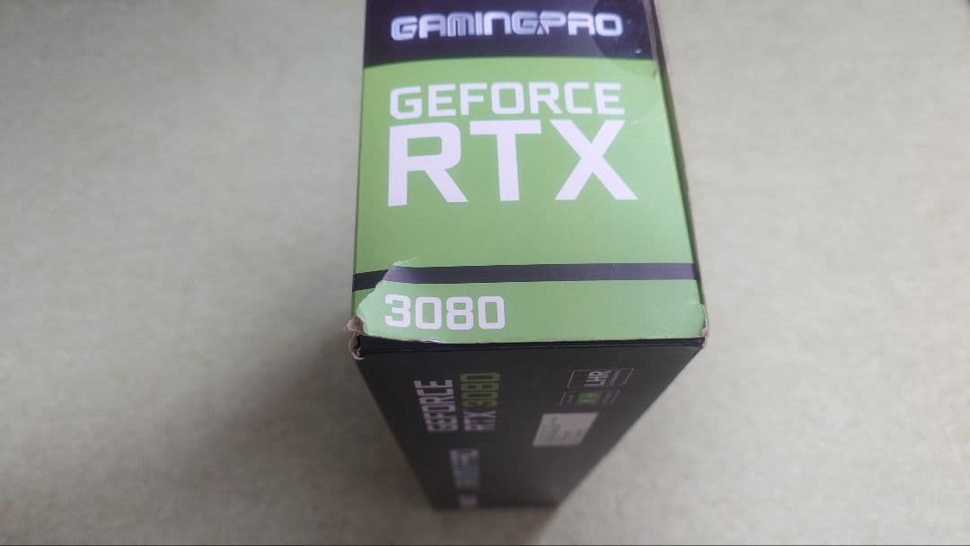 Palit GeForce RTX 3080 12GB 動作品