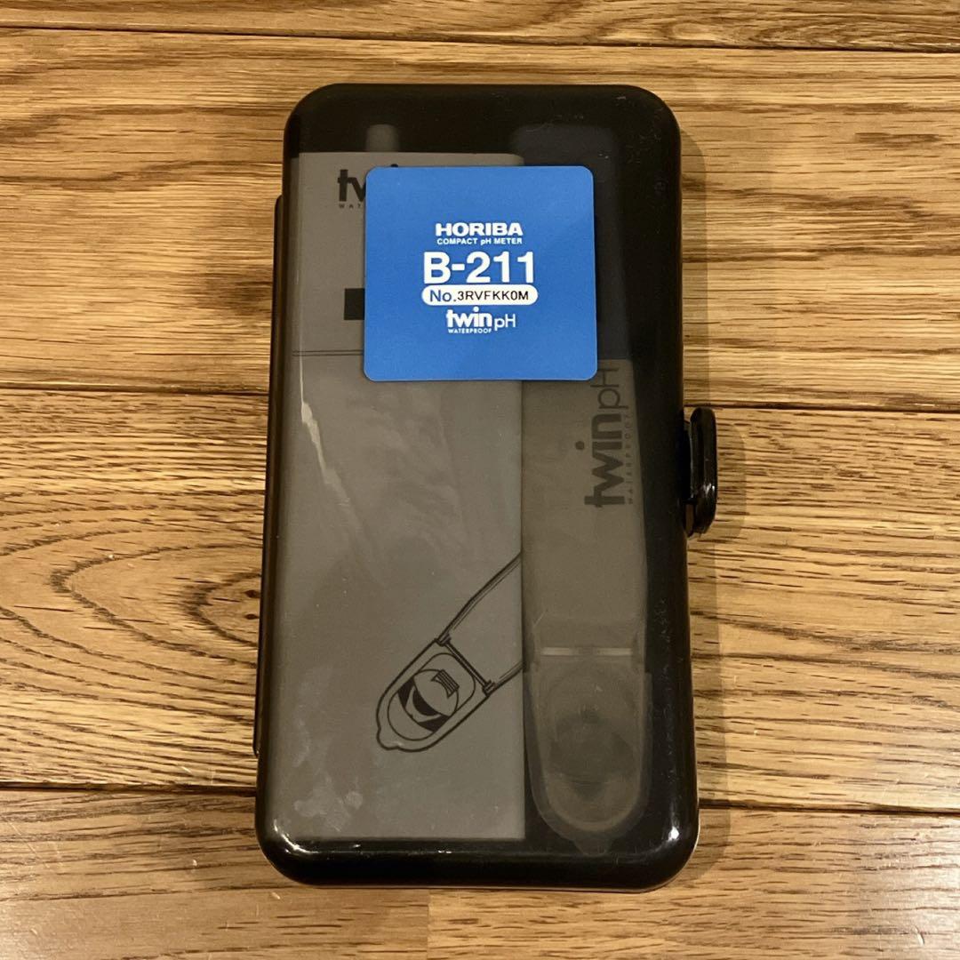 コンパクトphメーター twin pH B-211