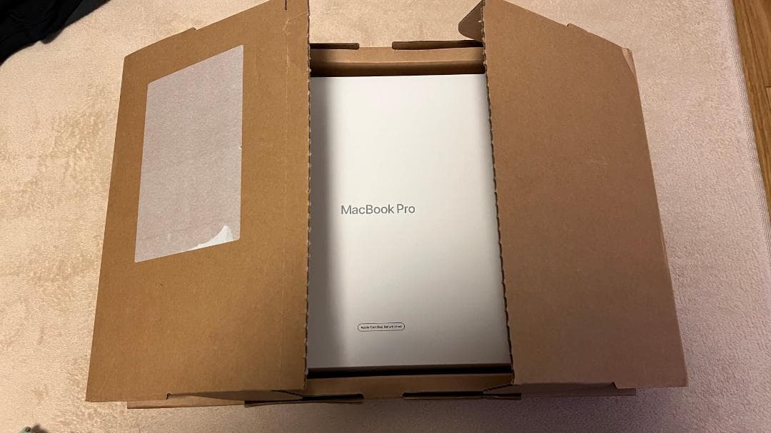 [極美,整備済製品]MacBook Pro M4 14インチ16GB 512GB