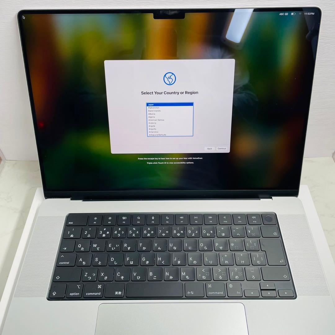 MacBookPro 16インチ 2021 M1 Pro 16GB 512GB