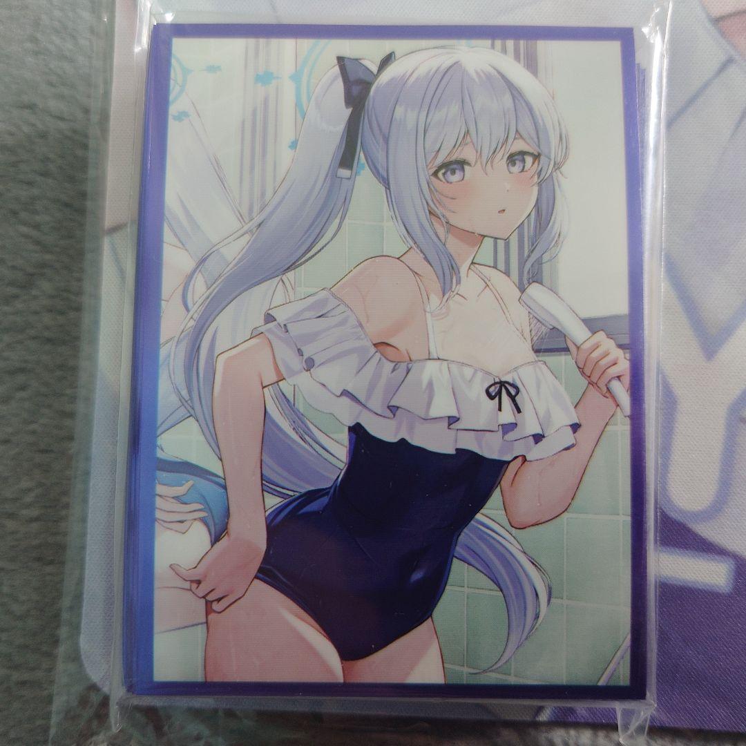 α1 ブルーアーカイブ 水着&シャワー 月雪ミヤコ スリーブ&プレイマット