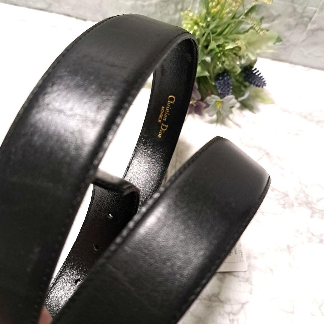✨️新品✨️タグ付きChristian Diorクリスチャンディオールベルト黒