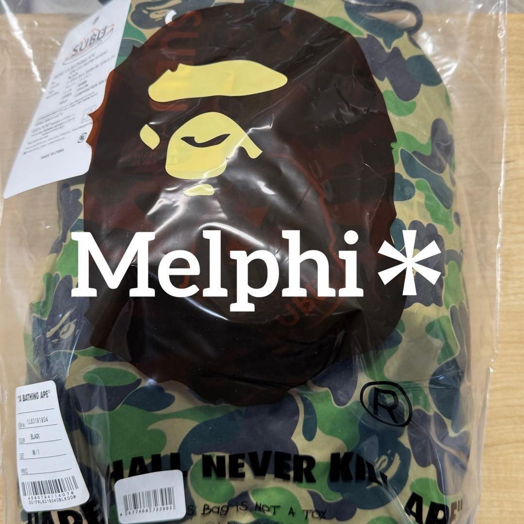 A BATHING APE SUBU Puffer sandal 新品 M