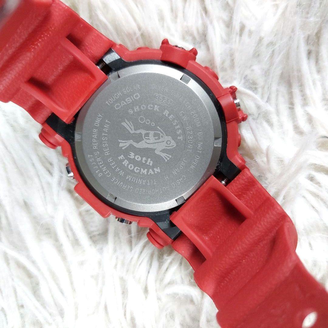 美品 箱タグ付 G-SHOCK FROGMAN 30周年記念モデル デジタル時計