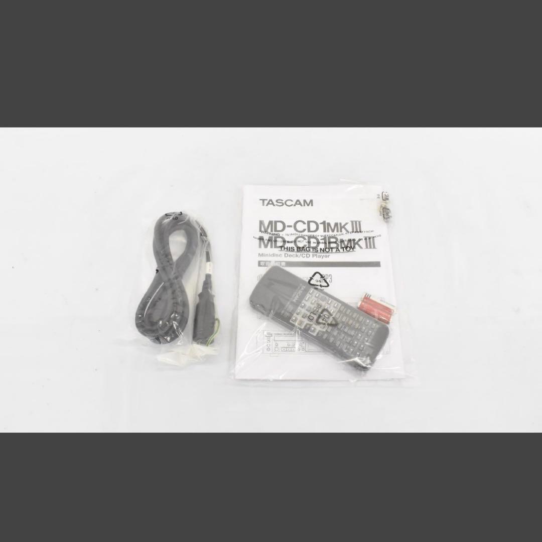 【極美品】TASCAM MD-CD1MKⅢ MD-CD1MK3 タスカム ②