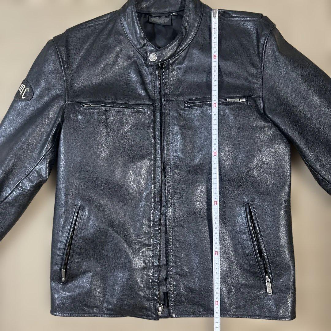 ハーレーダビッドソン、ブラックレザージャケット Sサイズ