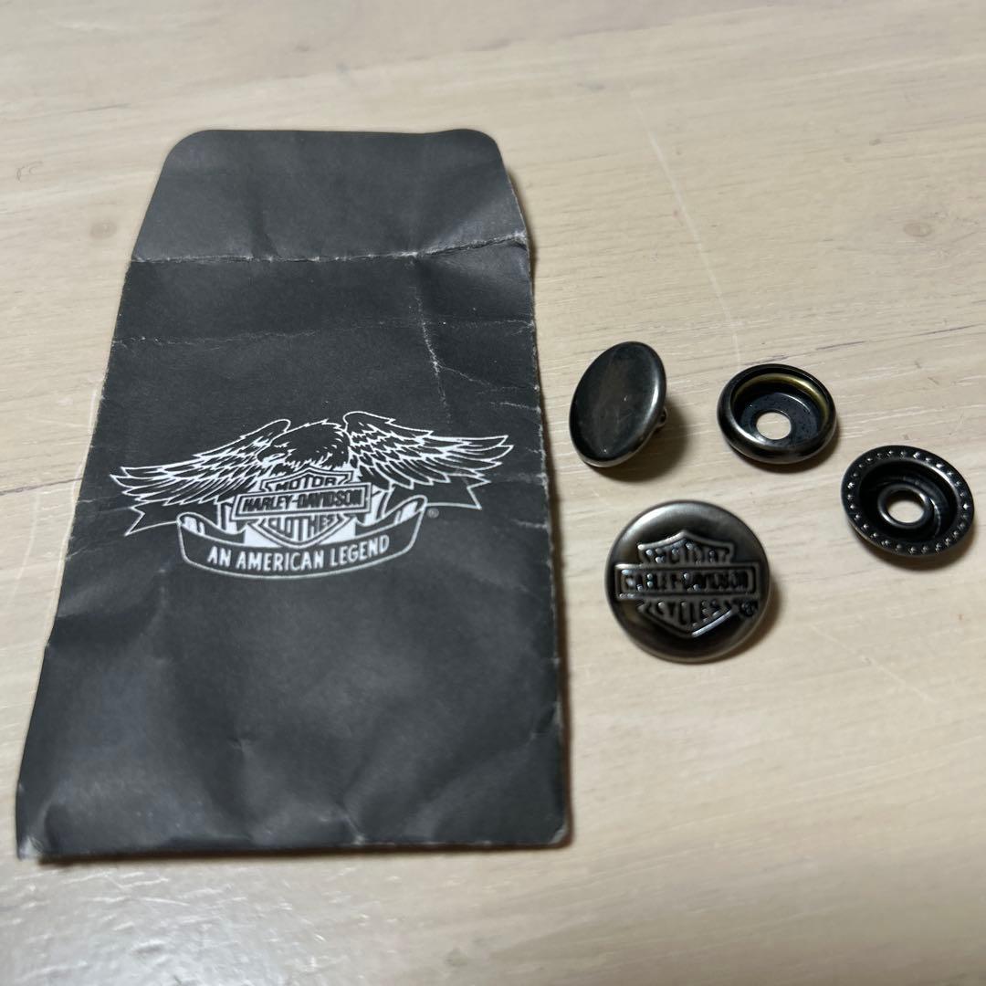 ハーレーダビッドソン、ブラックレザージャケット Sサイズ