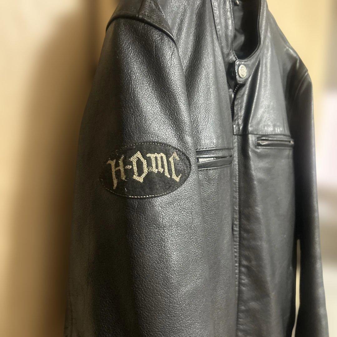 ハーレーダビッドソン、ブラックレザージャケット Sサイズ