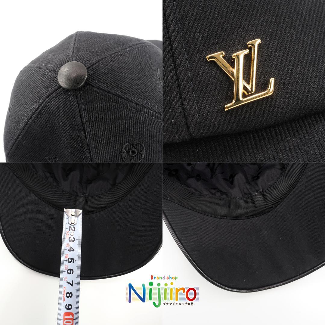 【ほぼ新品】ルイヴィトン カレ LV アイコニック キャップ　帽子 1662