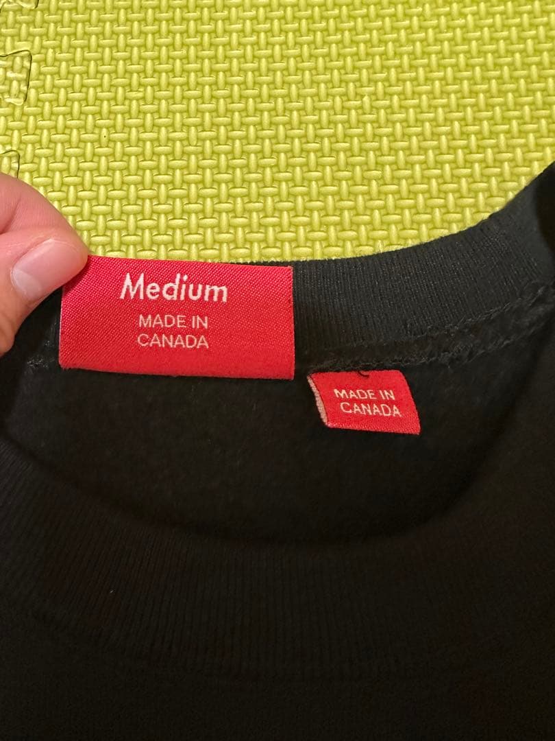 Supreme Box Logo Crewneck 2022AW黒 Mサイズ