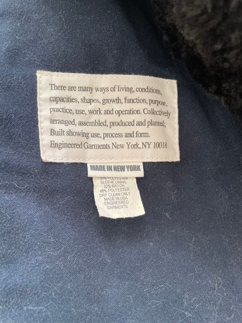 エンシニアード ガーメンツ フォレストコート