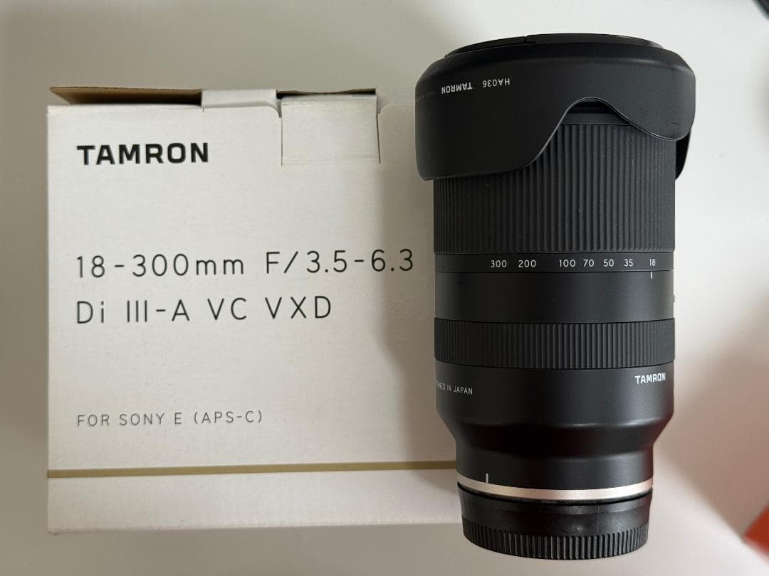 レンズ(ズーム) TAMRON 18-300mm F/3.5-6.3 Sony E mount