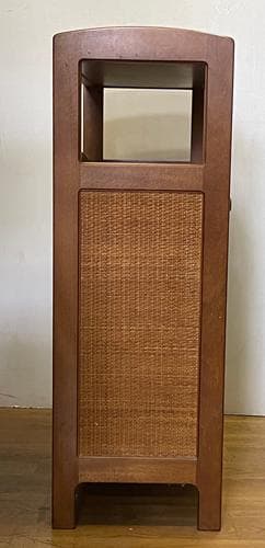 じゅりッツェルオールドカリモク 電話台 FAX台 キャビネット 昭和レトロ