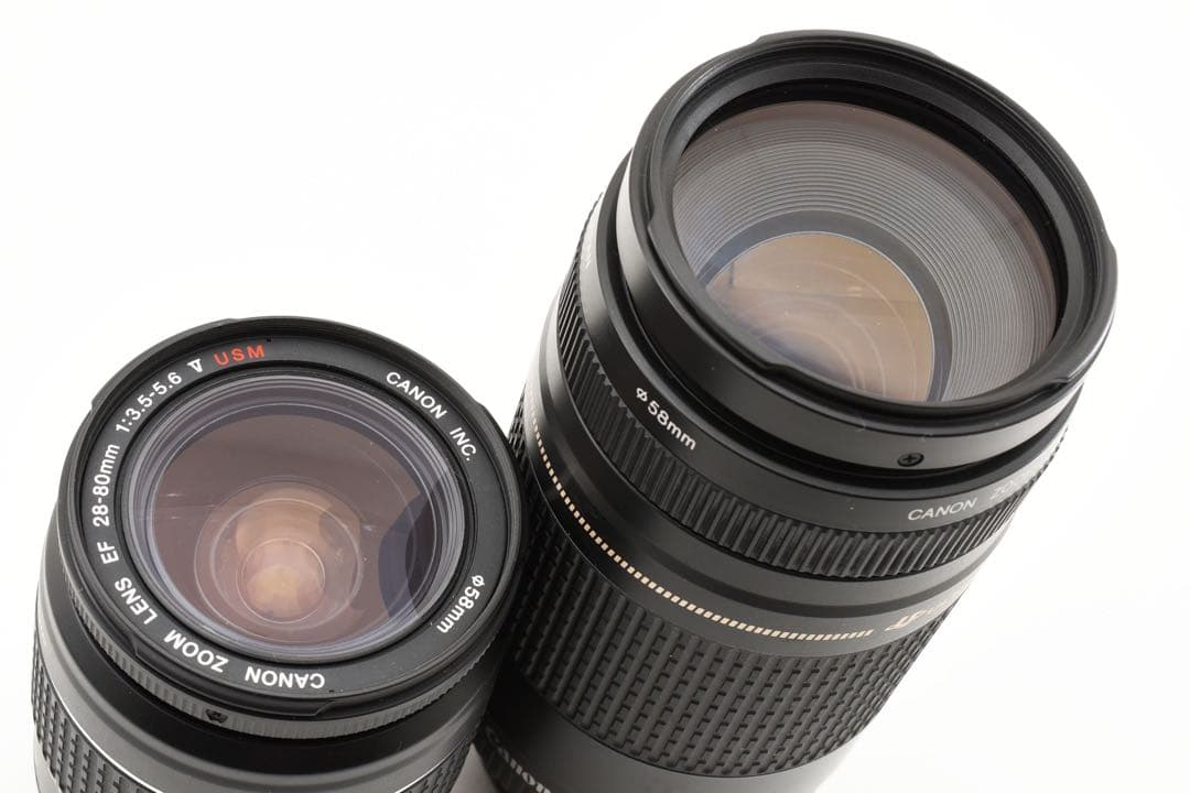 一眼レフカメラcanon kiss x9標準&望遠ダブルレンズセット