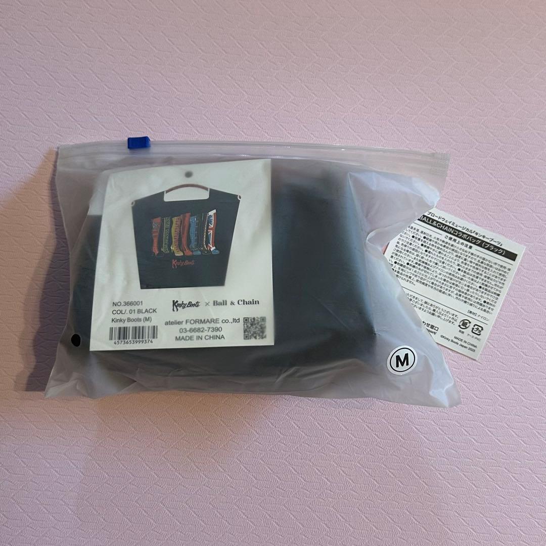 ボールアンドチェーン　キンキーブーツ　ブラック　M