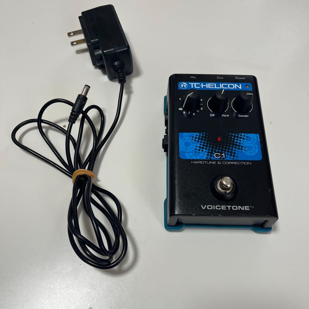 TC-Helicon VOICETONE C1ボーカルエフェクター箱動作確認無し
