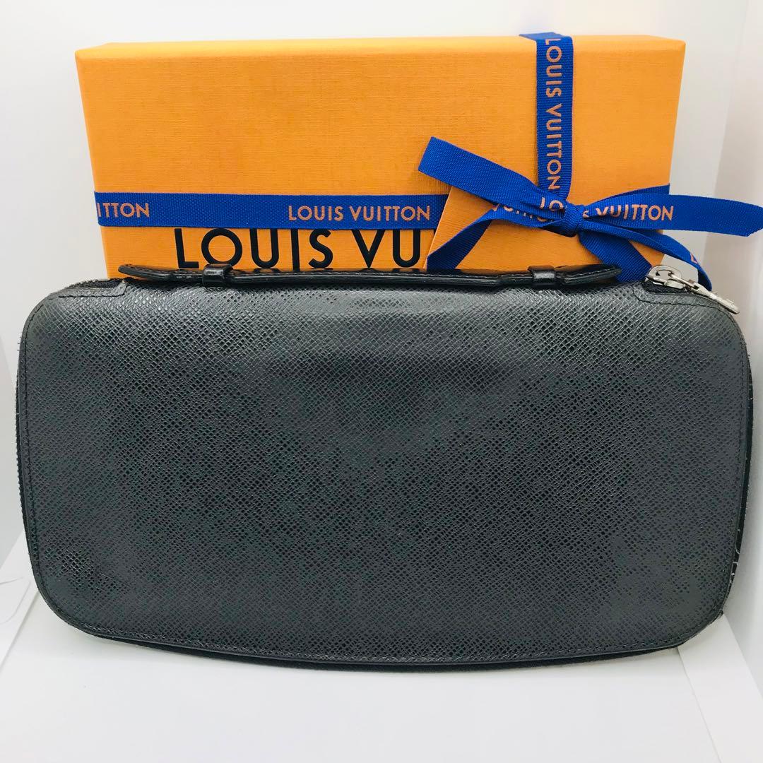 ルイヴィトン✨タイガ オーガナイザー アトール トラベルケース 黒 アルドワーズ