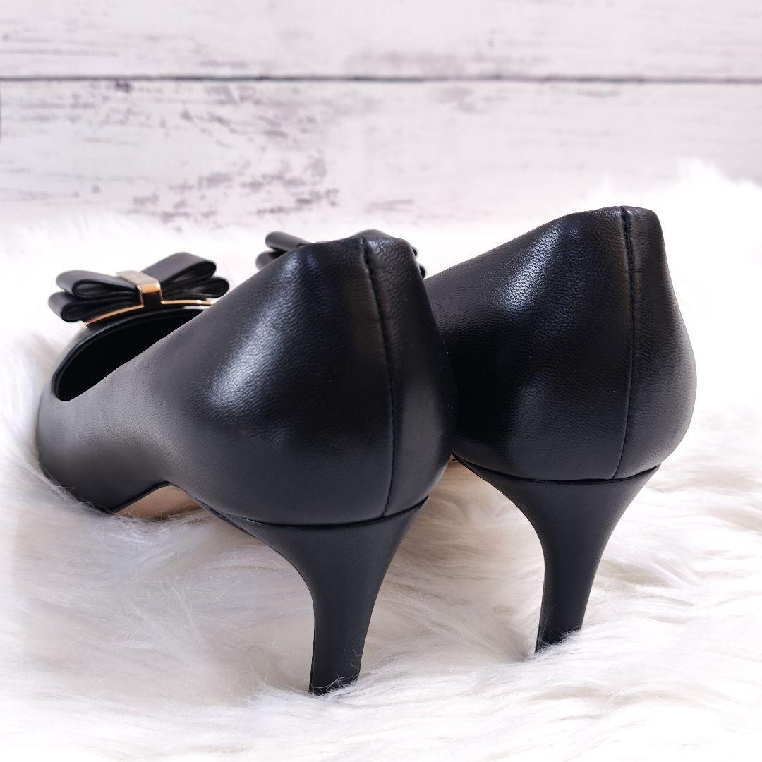 ✨️値下げOK✨️フェラガモ Ferragamo ヒール リボン