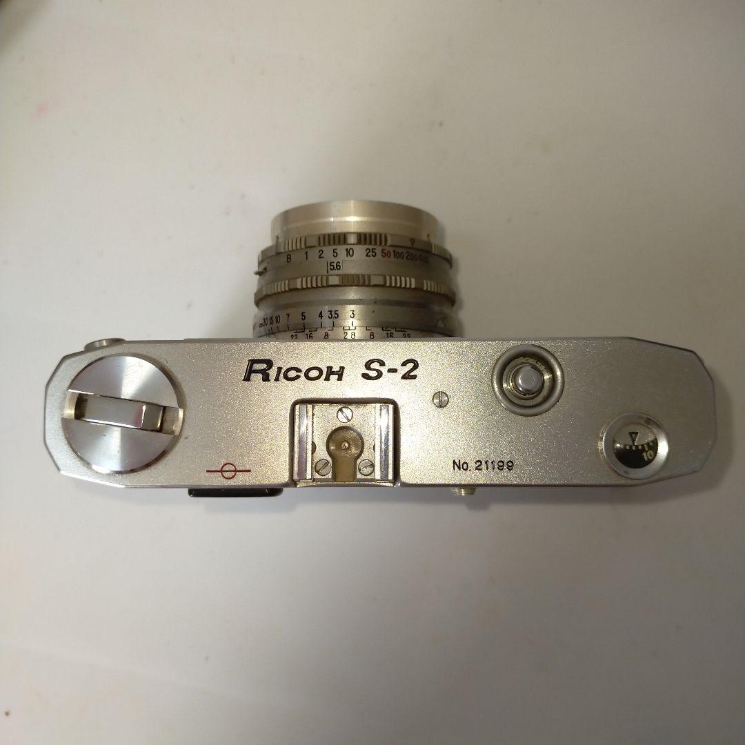 レトロ　カメラ　昭和 RIKEN RICOH　ケース　セット