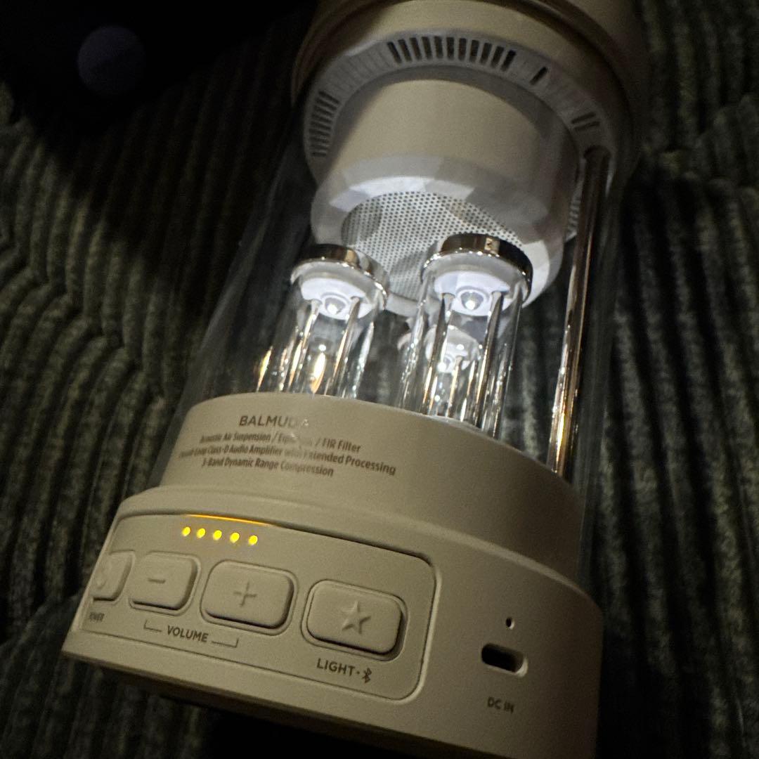 【美品】BALMUDA スピーカー ホワイト 箱あり
