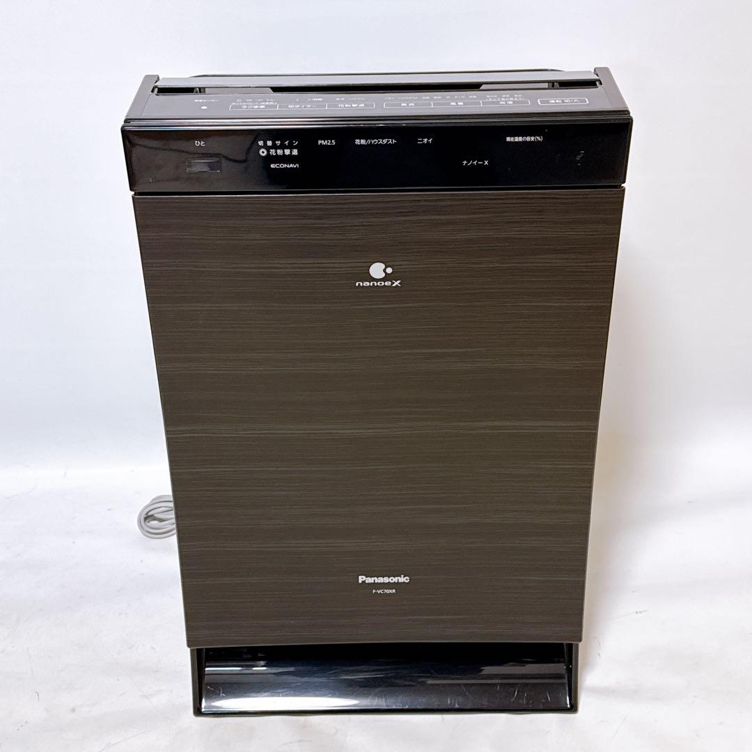 Panasonic 加湿空気清浄機 VC70XR-TM ブラウン 木目調