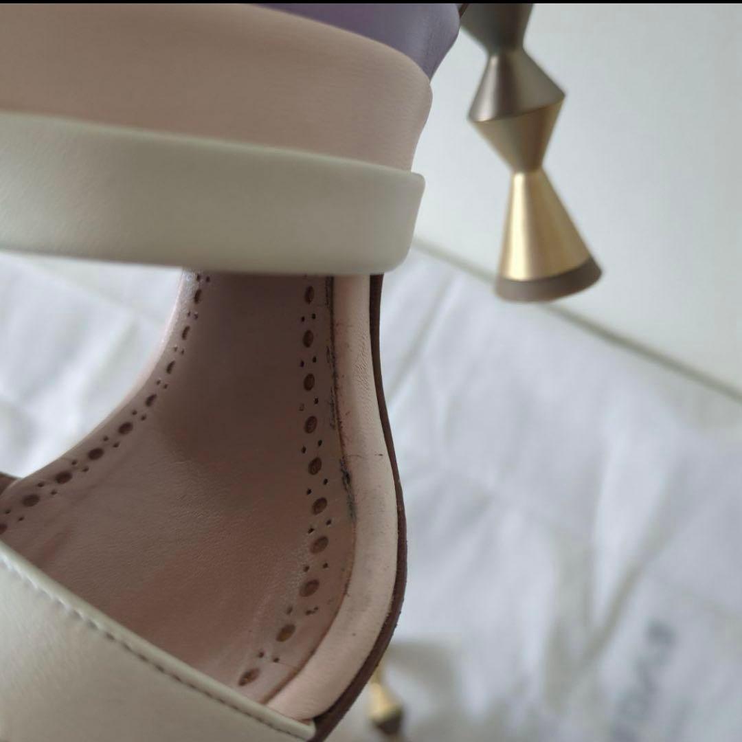 MANOLO BLAHNIK 38 ハイヒール サンダル　マノロブラニク