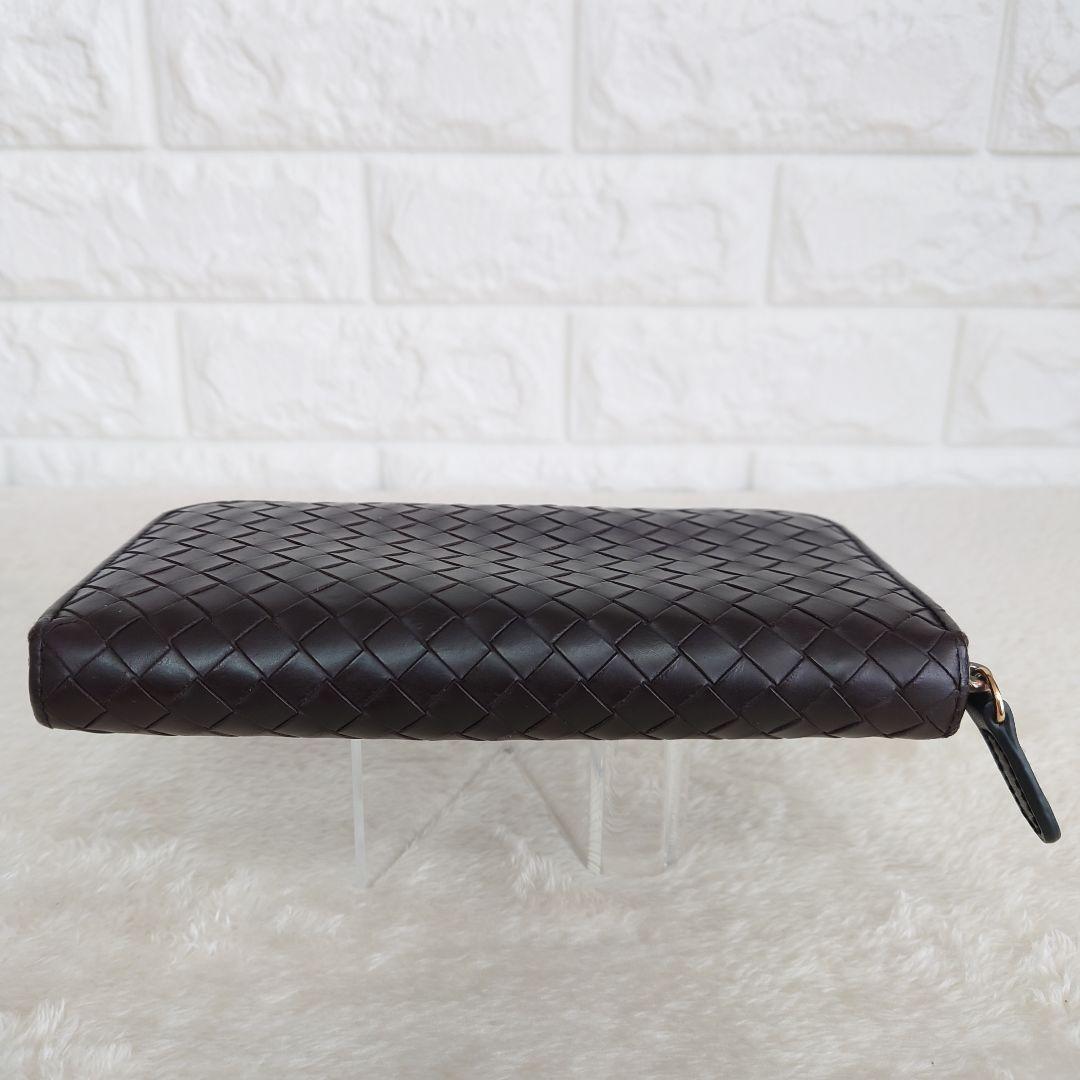 BOTTEGA VENETA イントレチャート 長財布 ラウンドジップ