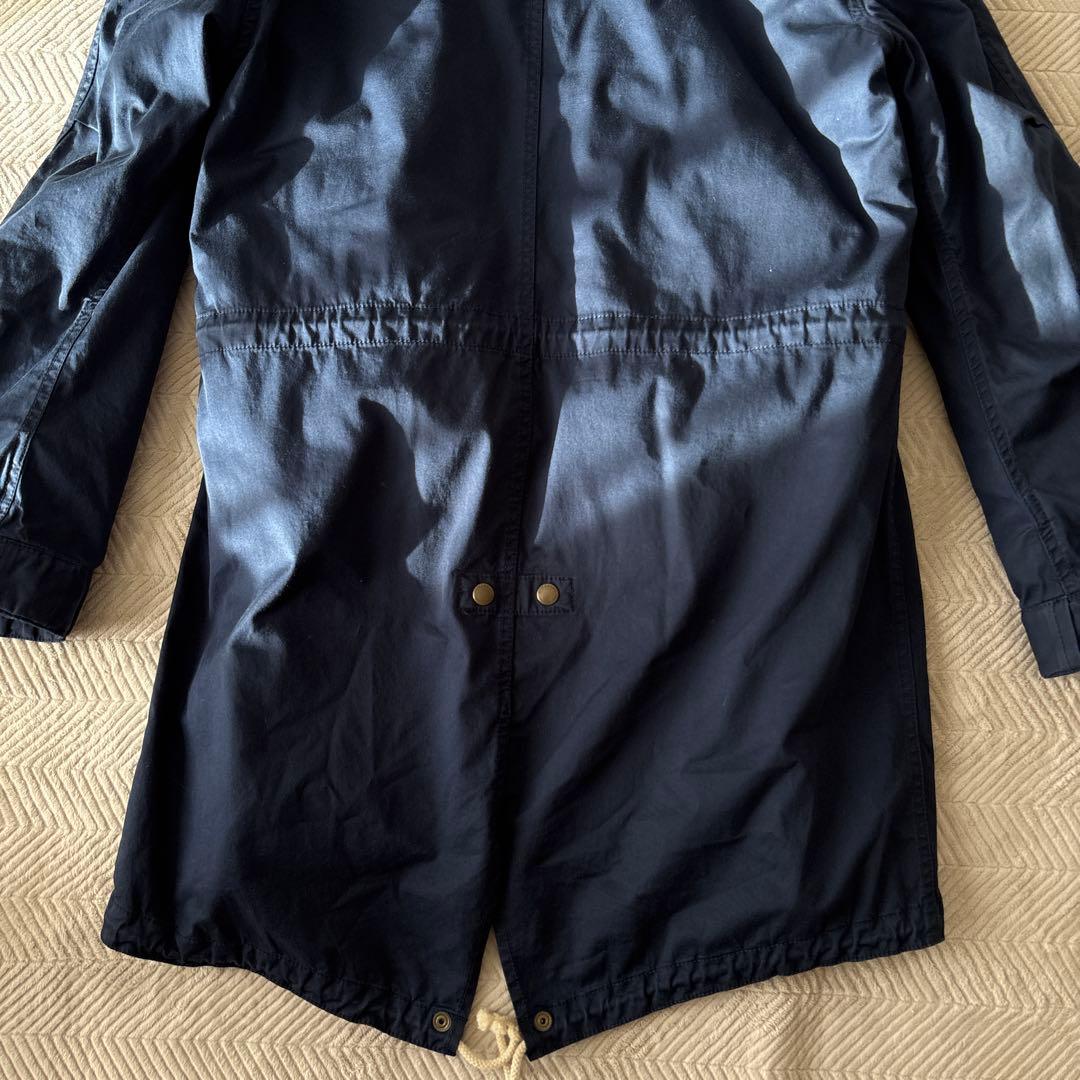 まさ裏ボアインナー付モッズコートL 紺