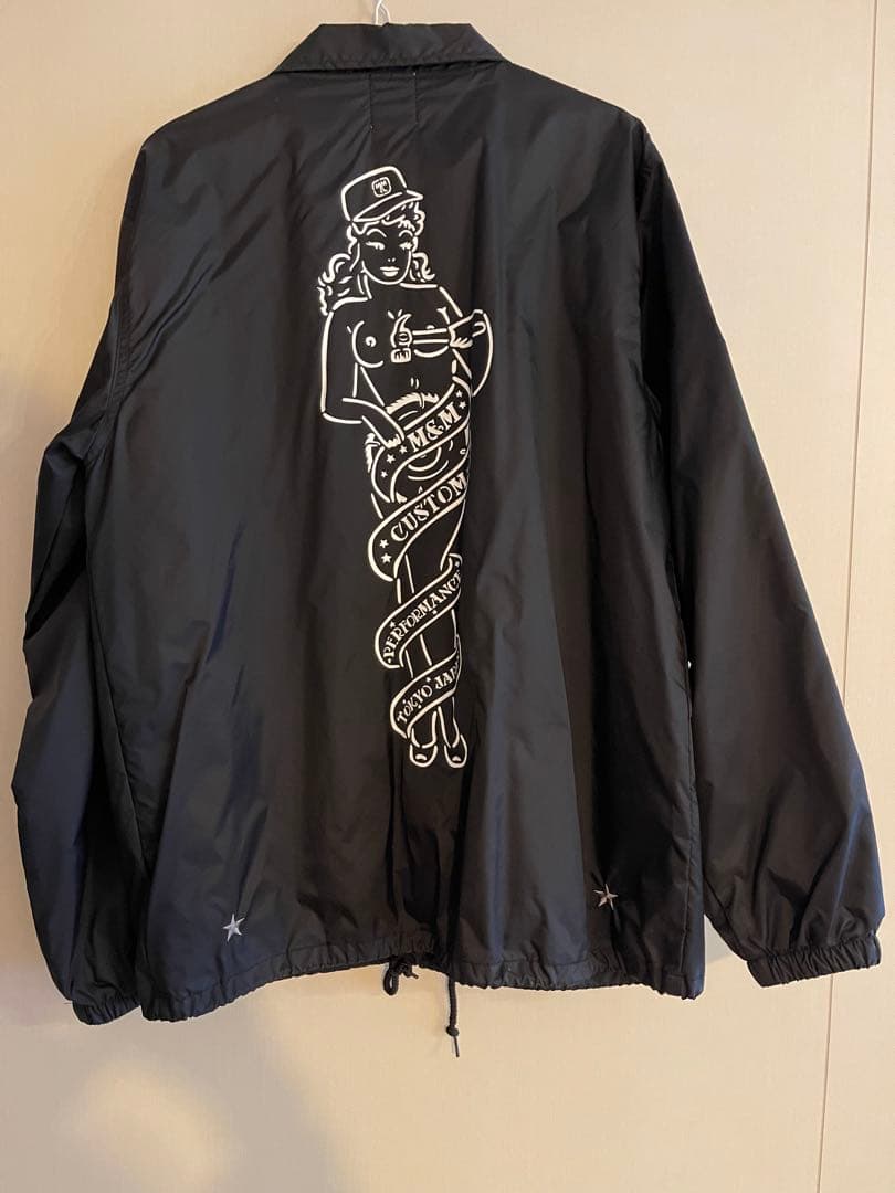 【キムタク着用 即完売品】M&M ナイロンコーチジャケット
