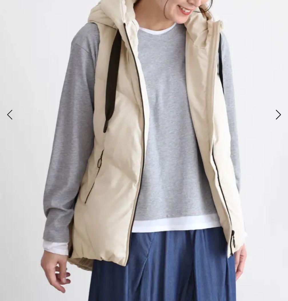 CLOVE　ソフトツイルダウンベスト