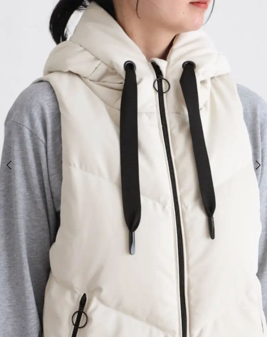 CLOVE　ソフトツイルダウンベスト