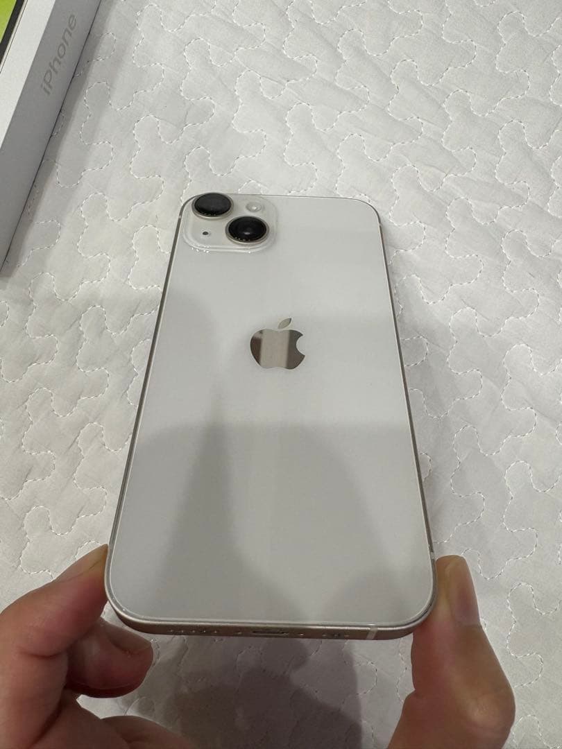 Apple iPhone 14 スターライト 本体 充電ケーブル付き