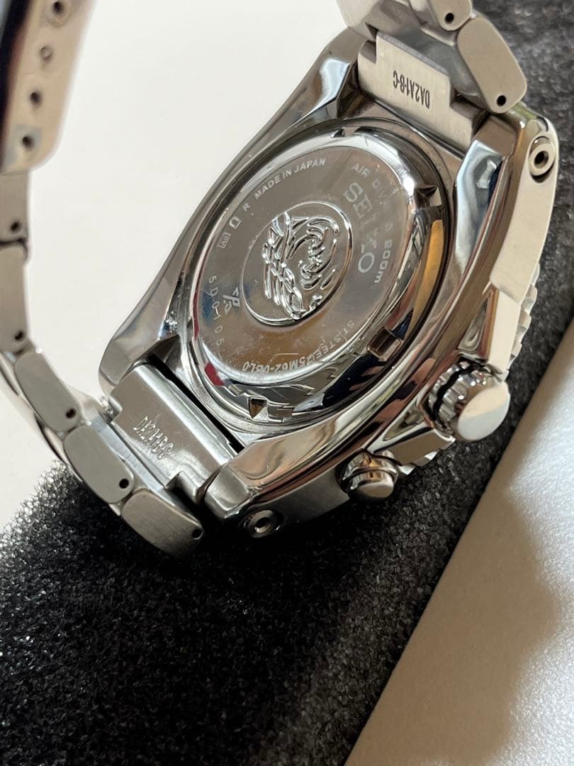 SEIKO プロスペック キネティック ダイバー 5M62-0BL0 OH済み