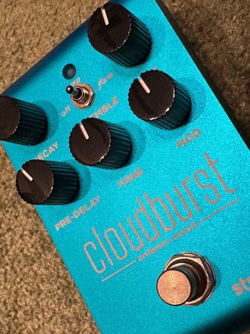 【極美品】strymon cloudburst ambient リバーブ