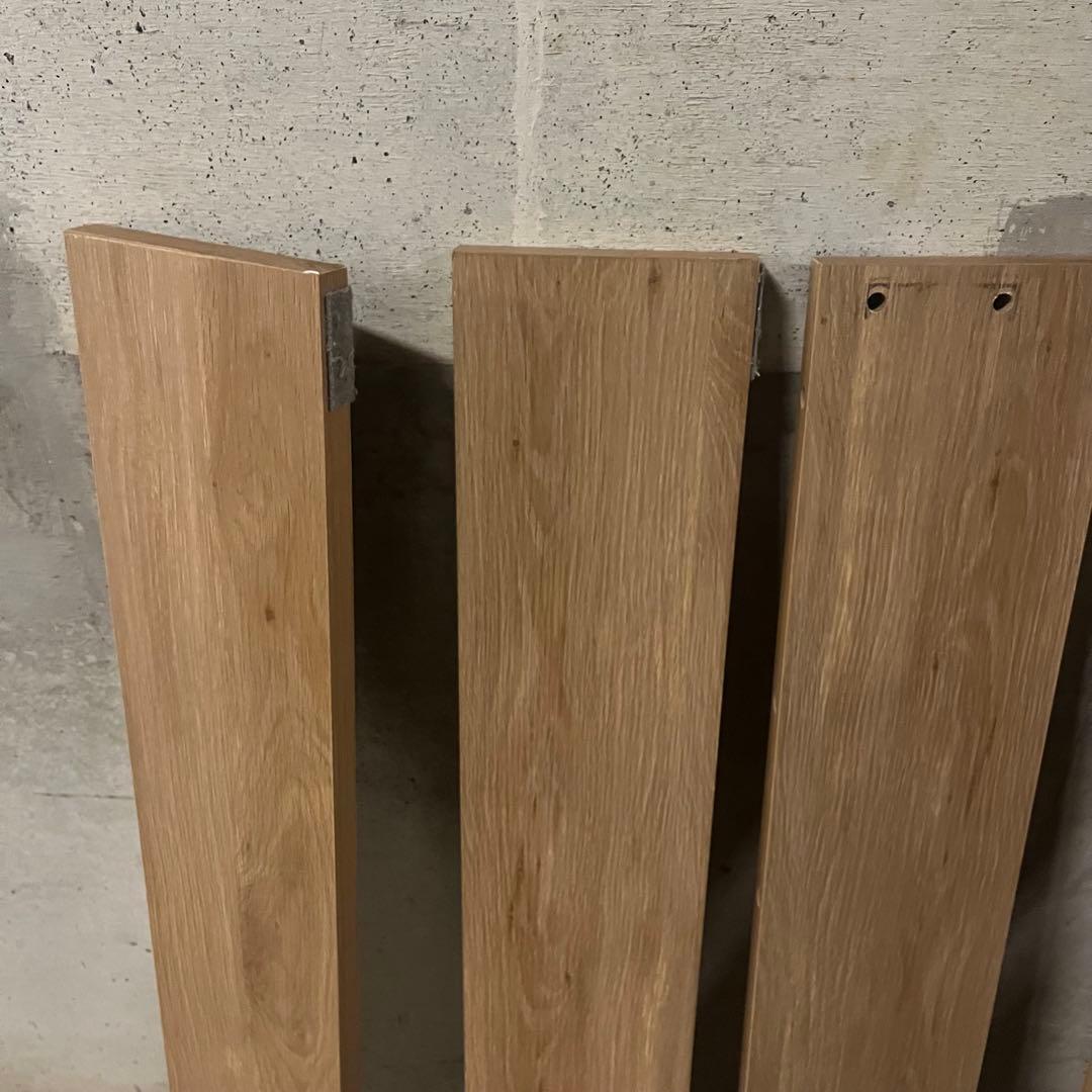 【良品】LOWYA ロータイプ すのこベッド セミダブル シャビーナチュラル