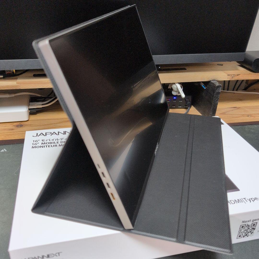 中古 JAPANNEXT 16インチ WQXGA モバイルディスプレイ