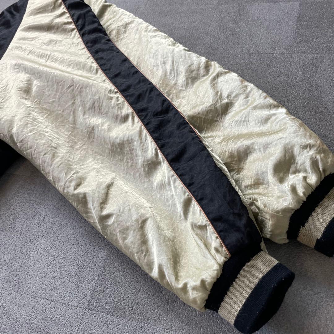 ジャケット・アウター 90-00's old souvenir jacket bi-color L