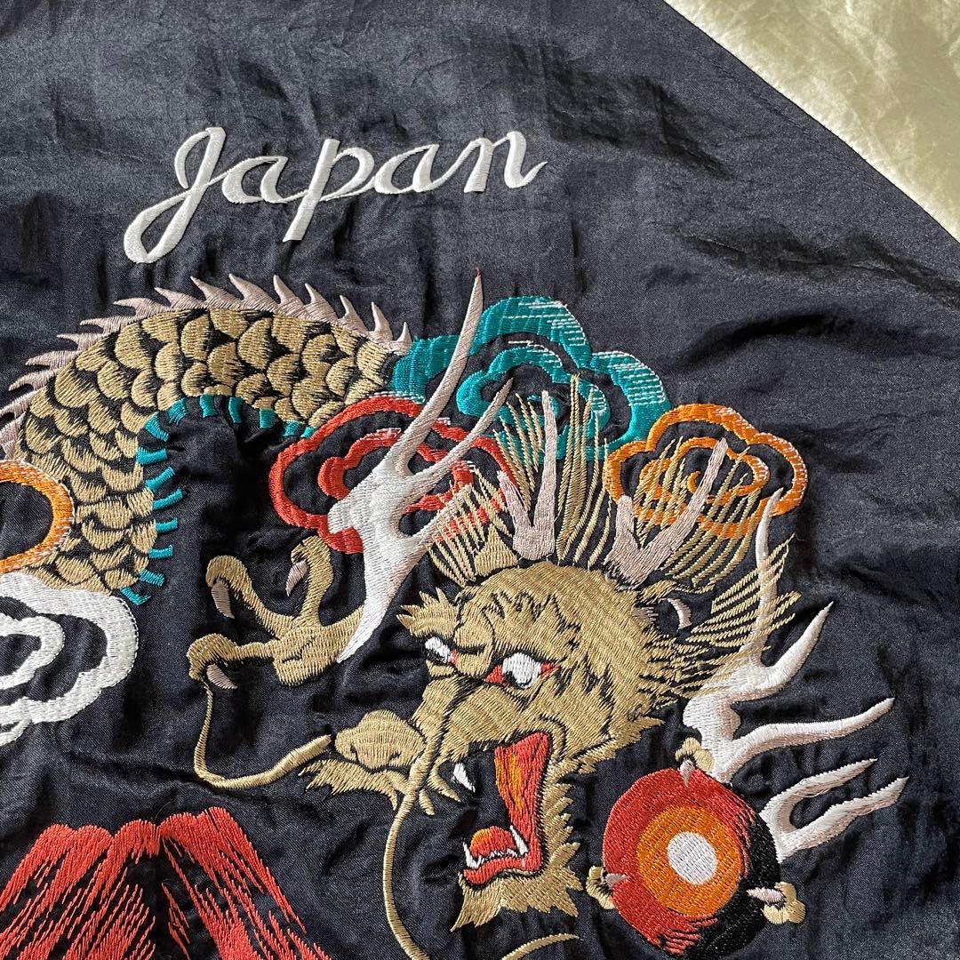 ジャケット・アウター 90-00's old souvenir jacket bi-color L