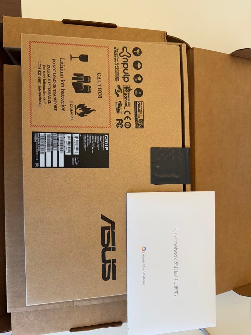 【3kids_mom】新品未開封ASUS Chromebook C201P