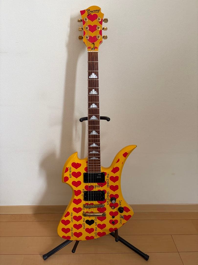 ※最終値下Burny MG-145S YH イエローハート hideモデル